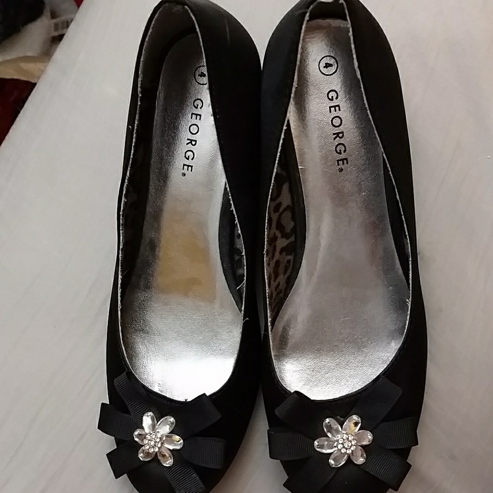 Black Short Heels